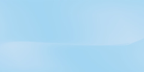 Aesthetic clear blue sky. Summer season blue pastel colored vertical vector banner. Blurred sky gradient background. Simple soft light backdrop.