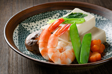 高野豆腐の含め煮