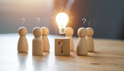 Collective confusion—one idea rises from shared questions.