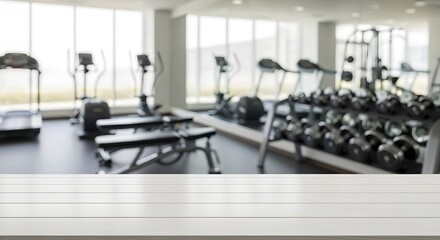 Modern fitness center with treadmills and dumbbells for effective cardio and strength training