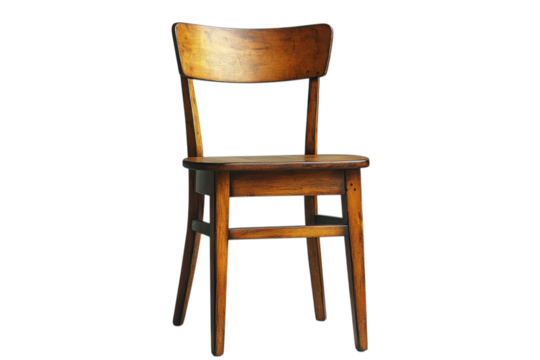 Vintage Wood Chair Rustic Furniture Antique Seating Design Old Wooden Seat Room Decor Home 100