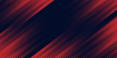 Fototapeta premium Black and red abstract grunge background with halftone style modern arts sport background abstract