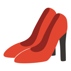 This hi heels illustration is suitable for Black Friday.