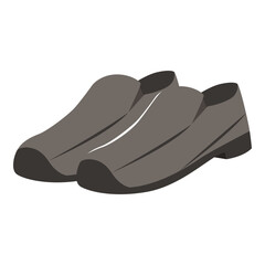 This man shoes illustration is suitable for Black Friday.