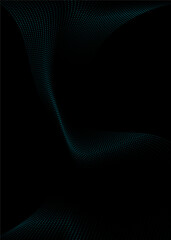 abstract wave light blue background