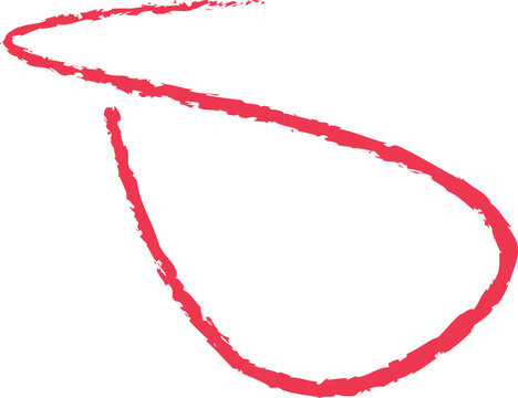 vector illustration of a red design