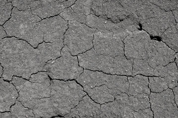 Wall texture soil dry crack pattern of drought lack of water of nature brown old broken background.