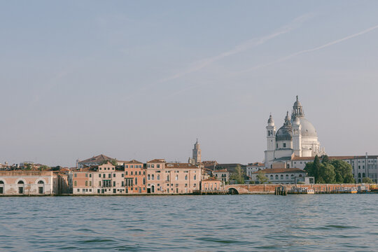View of Giudecca and Basilica della Salute in Venice