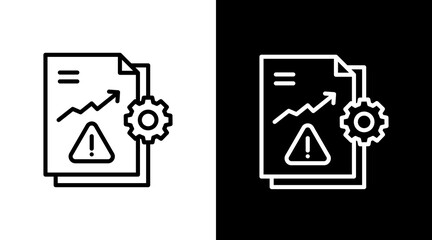 Incident Management  White Icon Set Design