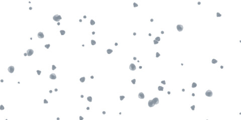 Scattered grey dots on transparent background create a simple abstract pattern