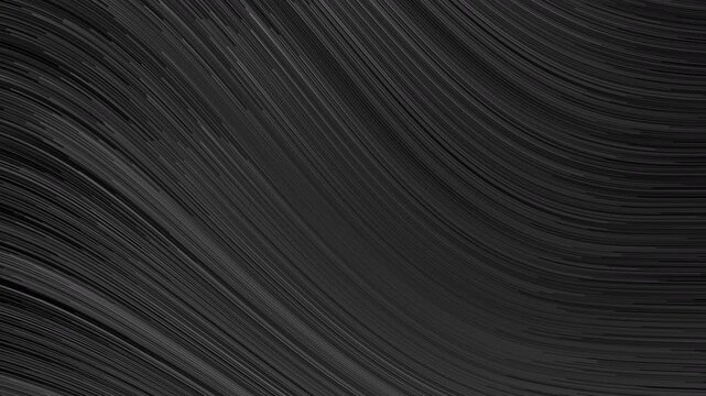 Dark gray abstract background pattern of wavy parallel lines suitable for backgrounds, textile designs, digital art, and modern graphic projects