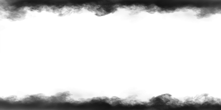 Black smoke frame for text or image overlay