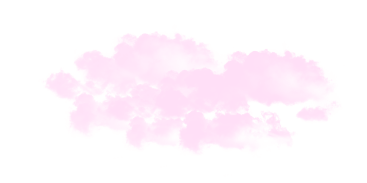 Pink cloud, a dreamy and fluffy watercolor element - Powered by Adobe