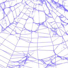 Delicate spiderweb pattern in light purple