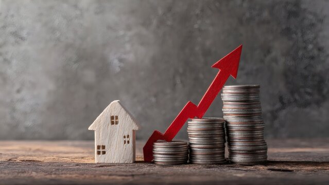 Hands exchanging white card with soft background light