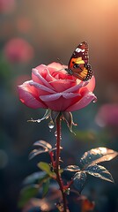 butterfly on flower
