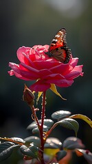 butterfly on flower