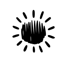Obraz premium Sun Glow Burst
