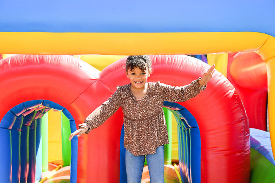 Pure joy in living color &mdash; bouncing through a sunshine-filled