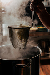 Cooking Ramen Noodles Backlit Professional