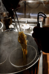Cooking Ramen Noodles Backlit Professional
