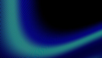beautiful abstract wave technology black background with blue light digital effect corporate concept