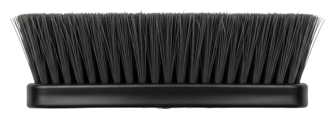 Brush cleaning technique workshop instructional content isolated on transparent background