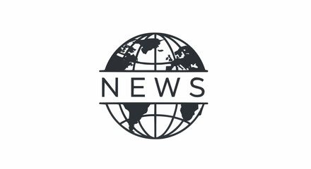 Collection of News, Media, and Broadcasting Vector Logo Icons Set