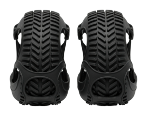 Tire tread design showcase product detail isolated on transparent background