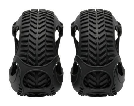 Tire tread design showcase product detail isolated on transparent background