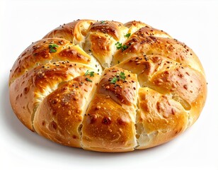 Traditional Braided Bread Loaf