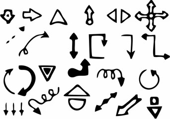 Black Arrow Collection Vector...