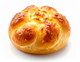 Soft Bun with Melted Cheese Topping