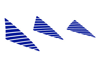 かっこいい矢印のイラスト