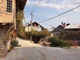 street in the village