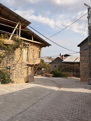narrow street in the old town