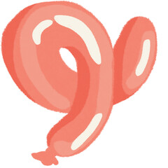 Balloon Cute Handrawing Element Graphics 