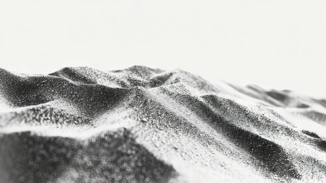 A minimalist and modern graphic design with a silhouette of mountains against a gradient background, perfect for nature-themed projects or presentations.