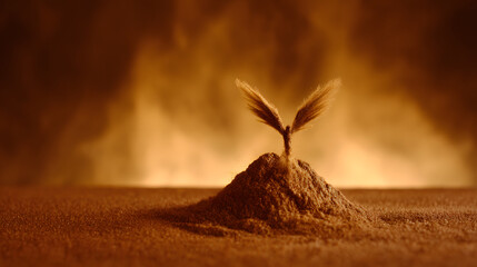 immortality. Phoenix pattern made of colored sand rising from warm ashes. event programs, museum guides, designed for cultural heritage projects and event programs, elevates cultural identity.