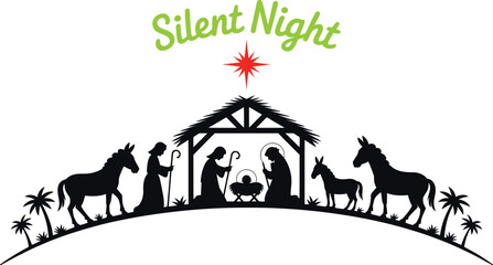 Festive christmas tree with ornaments and snowflakes ideal for holiday greetings and decorations