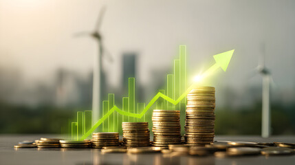 Growing green economy investment with renewable energy profits