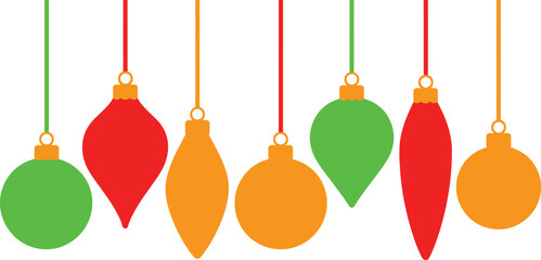 Festive christmas design with traditional holiday elements and vibrant colors