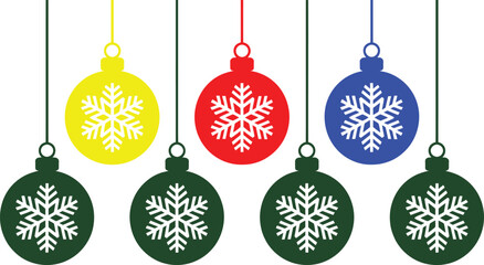 Festive christmas holiday design with traditional red green and blue elements and elegant typography