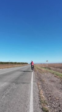 cycling in nature in wild places, bikepacking	
