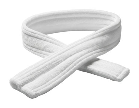 Action sports headband gym apparel fitness performance isolated on transparent background