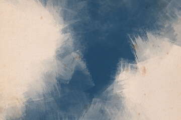 Abstract scrapbook paper. Winter creative drawn background