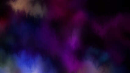 Captivating cosmic nebula swirls with vibrant purple, blue, and gold hues creating a mystical, ethereal backdrop for creative projects.