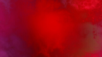 Vibrant crimson red abstract nebula background with swirling pink and magenta clouds evoking cosmic wonder and energetic passion