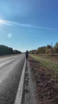 cycling in nature in wild places, bikepacking	
