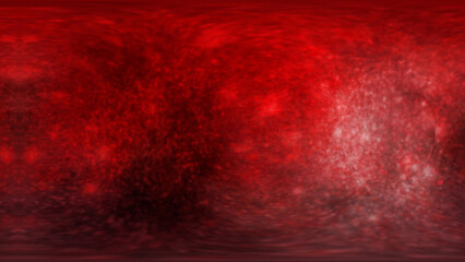Vibrant abstract red nebula with glowing celestial bodies, evoking cosmic wonder and deep space exploration for science or fantasy projects.